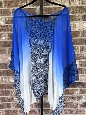 Gorgeous sheer kimono style blouse